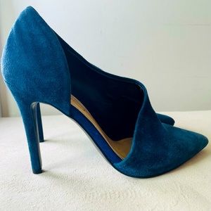 Jessica Simpson Blue Suede Shoes